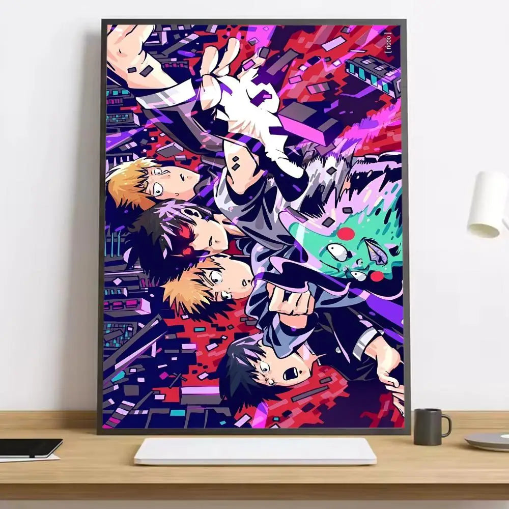 Mob Psycho 100 Reigen Canvas Poster