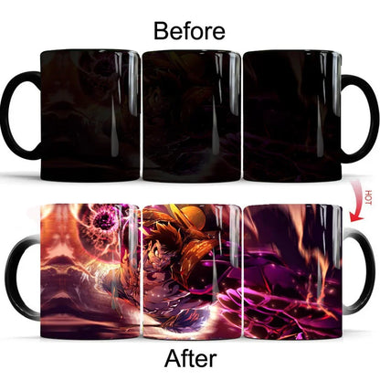 One Piece Luffy Color-Changing Mug