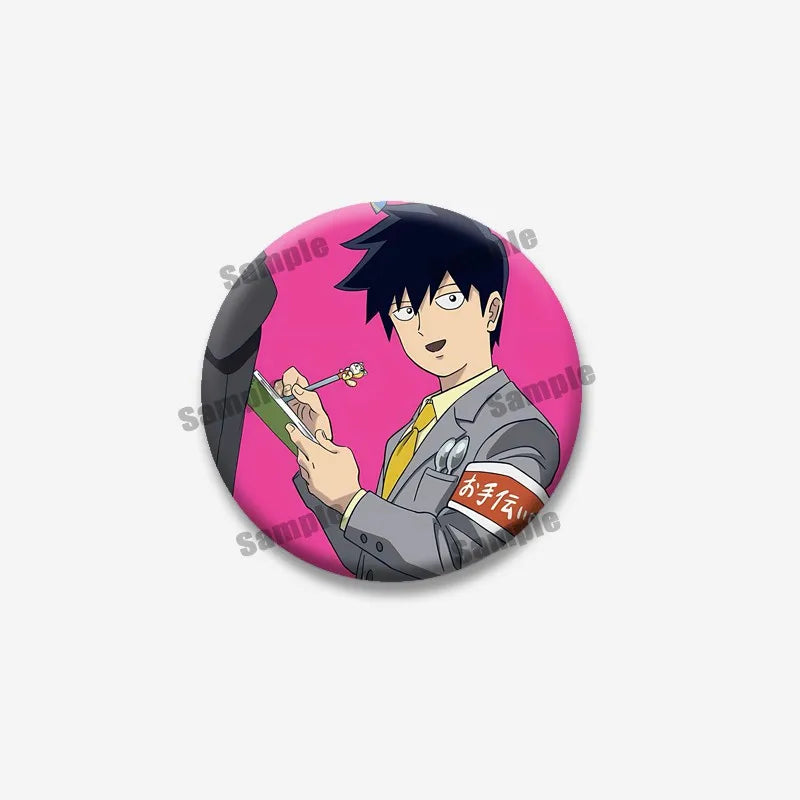 Mob Psycho 100 Shigeo Arataka Brooch
