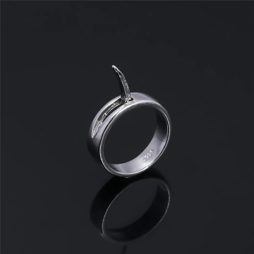 Anime Attack on Titan Annie Leonhart Cosplay Costume Metal Alloy Transform Ring Accessories Props