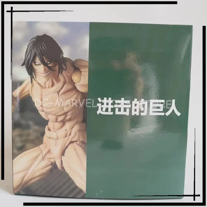 In Stock Arkham Factory Kaiyodo Revoltech Amazing Yamaguchi Attack On Titan Eren Ko Model Anime Action Collection Figures Toys