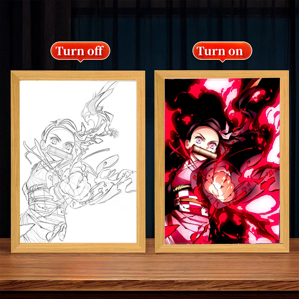 Demon Slayer Tanjirou LED Lamp