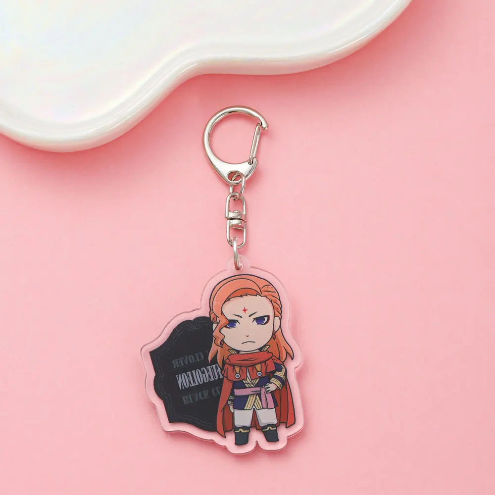 Black Clover Acrylic Keychain