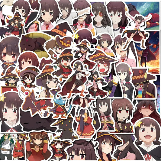 10/30/50pcs KONOSUBA An Explosion On This Wonderful World Stickers