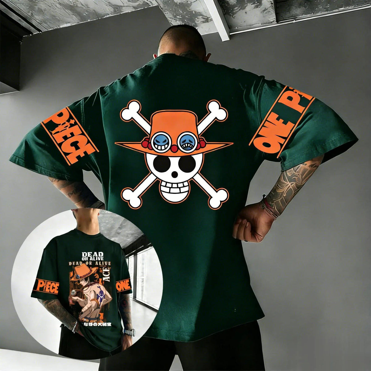 One Piece Ace Graphic Tee