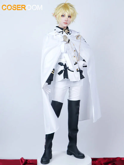 Seraph Of The End Hyakuya Mikaela Cosplay Costume
