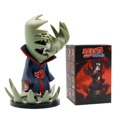 1-12pcs Naruto Blind Box Figure Toys Shippuden Akatsuki Arc Series Trendy Mystery Box PVC Model Surprise Christmas Toys Gift