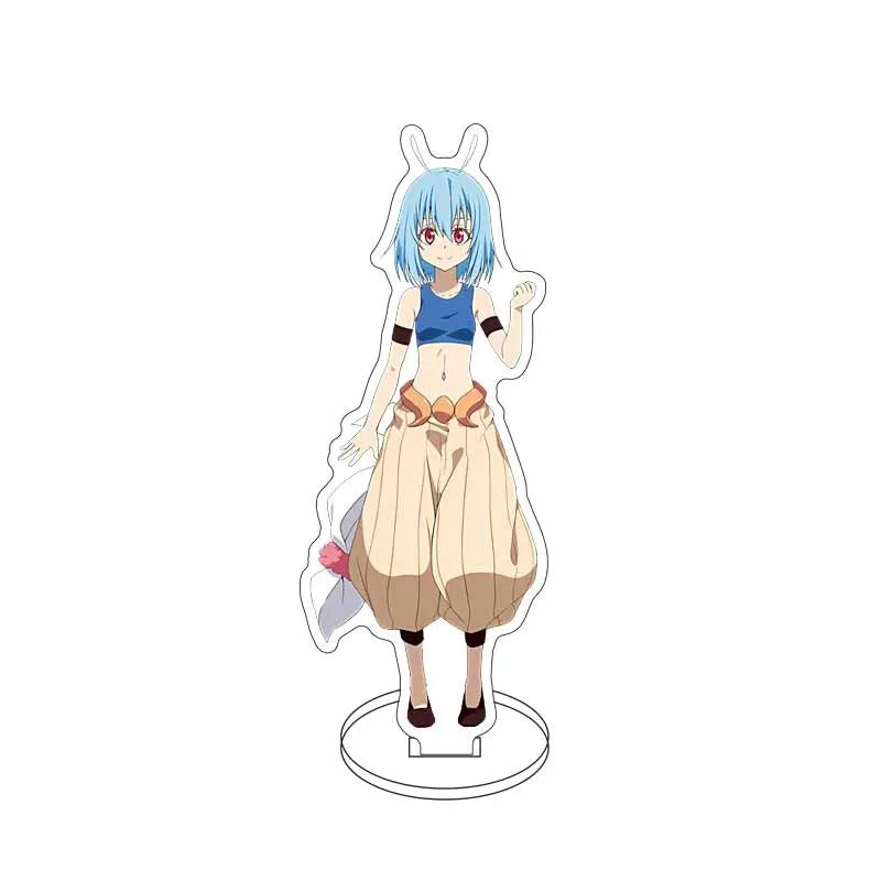 Anime Rimuru Tempest Shuna Shion Acrylic Stand Figure Doll