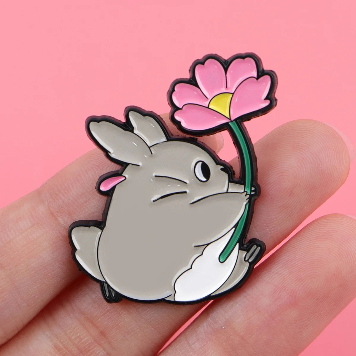Anime Movie Animal Enamel Pin