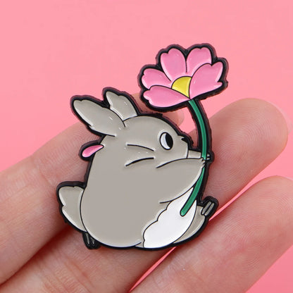 Anime Movie Animal Enamel Pin