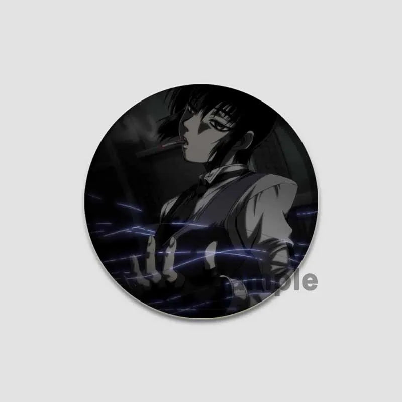 Hellsing Ultimate Alucard Pin Button