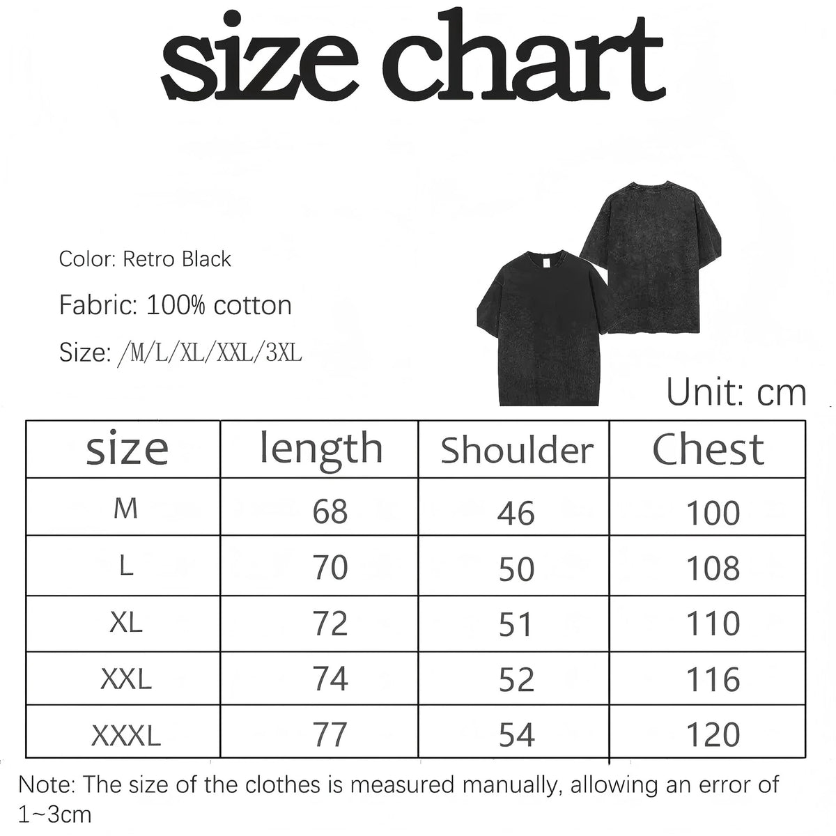 Vintage Washed ONE PIECE Buggy The Clown T-shirt Old Loose Animation Print Street Style Short Sleeve Summer Men's Women's Tops