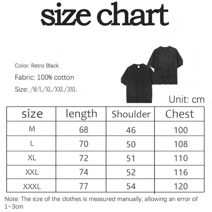 Vintage Washed ONE PIECE Buggy The Clown T-shirt Old Loose Animation Print Street Style Short Sleeve Summer Men's Women's Tops