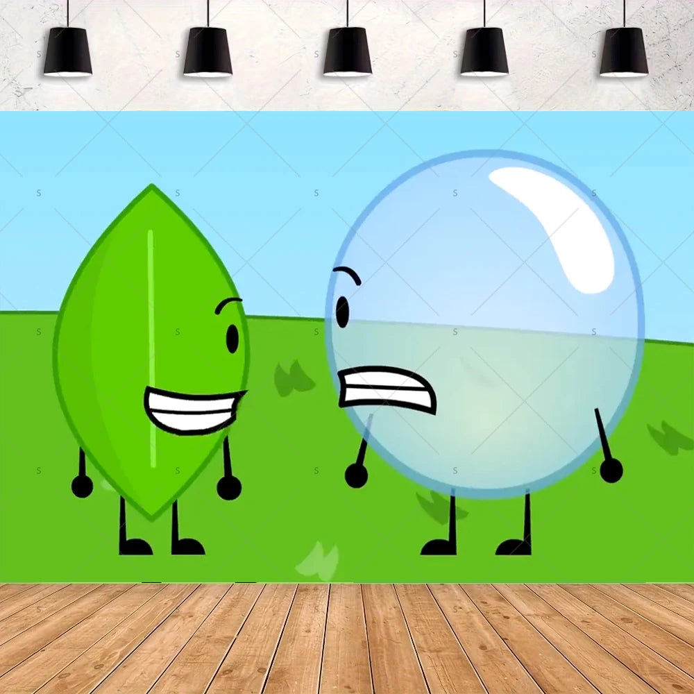 Battle For Dreaming Island Birthday Backdrop Set