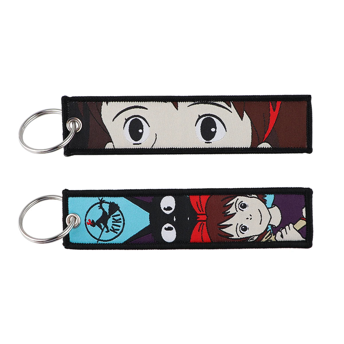 Anime Movie White Dragon Keychain