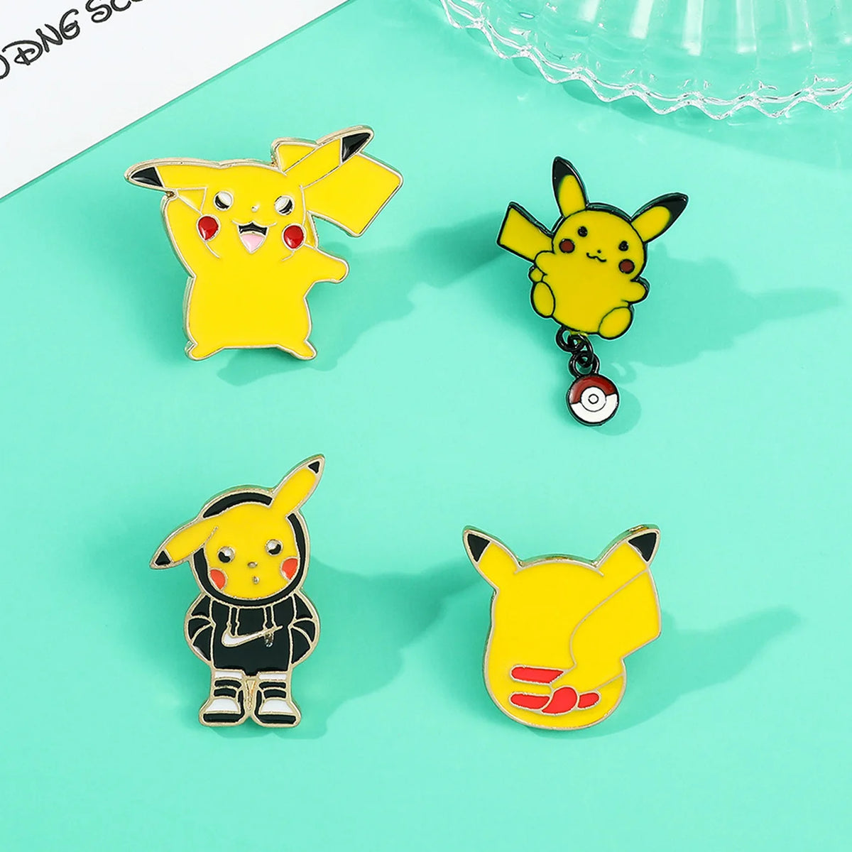 Pikaichue Character Enamel Pin