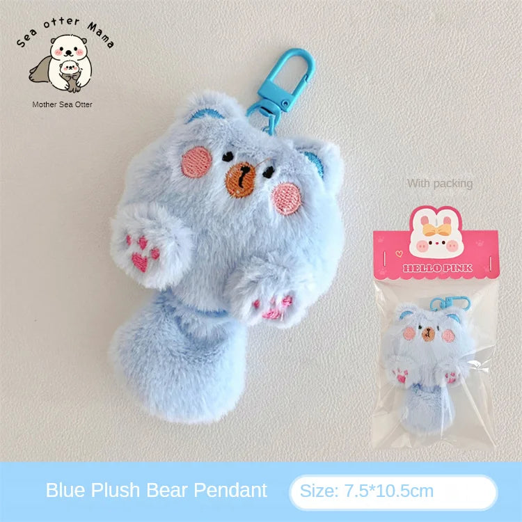 Anime Cat Plush Pendant