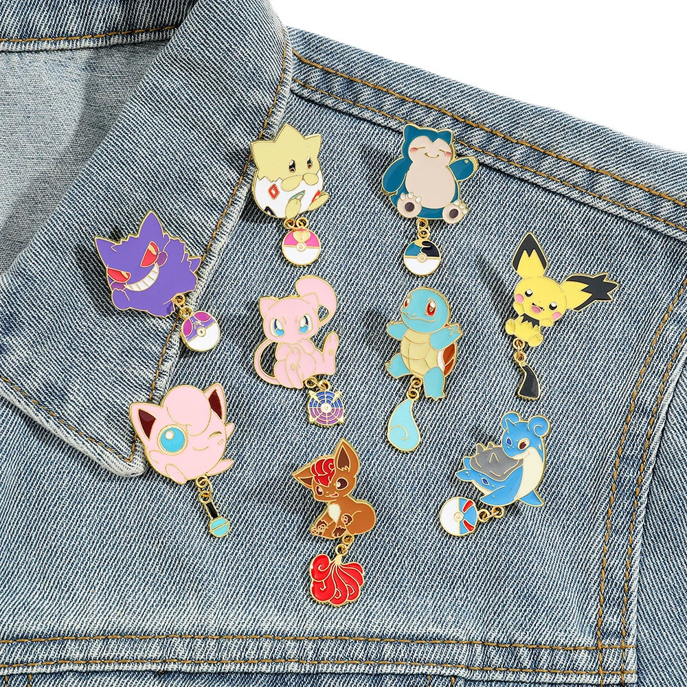 Pokemon Pikachu Enamel Pins