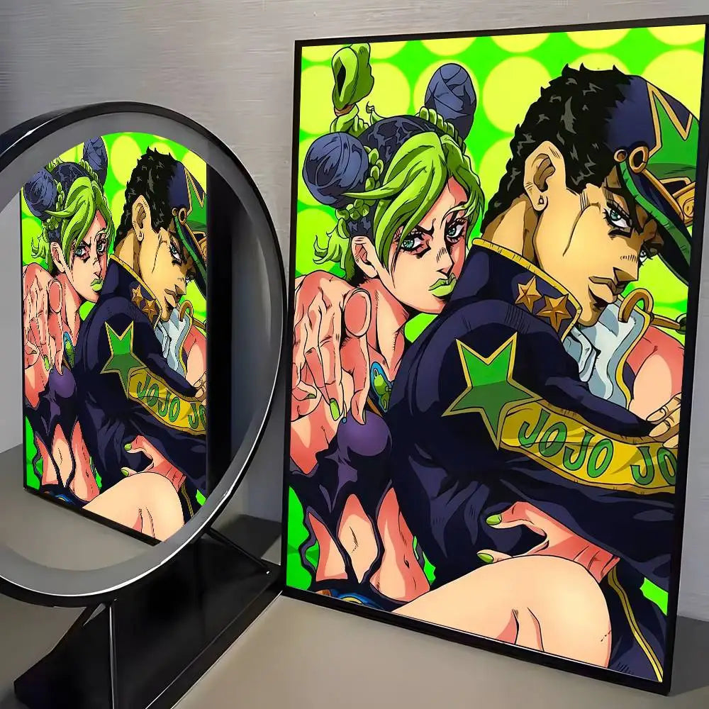 JoJo’s Bizarre Adventure Retro Canvas
