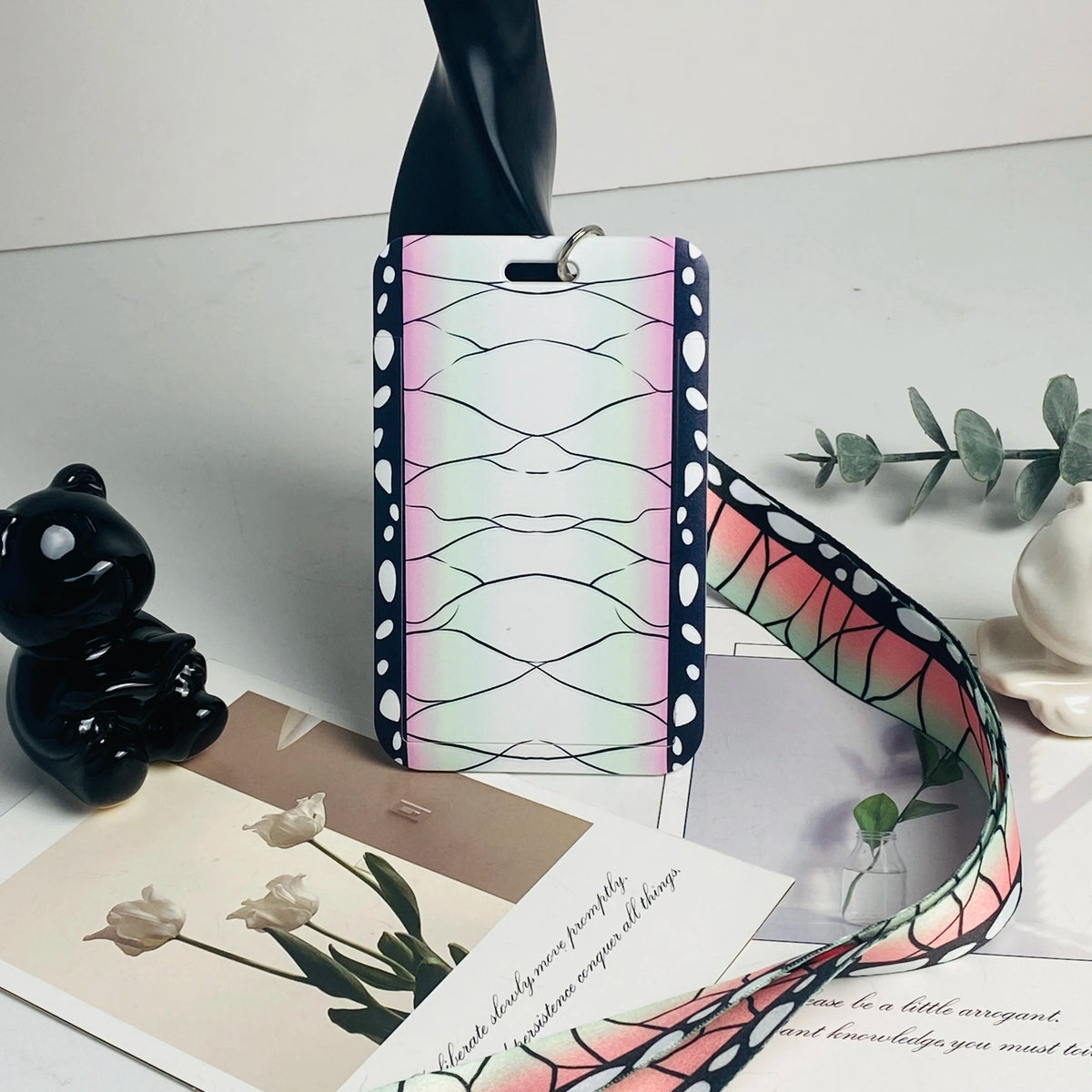 Anime Card Holder Lanyard