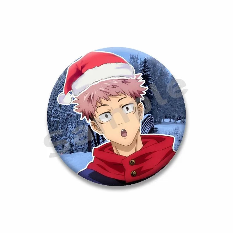 Jujutsu Kaisen Yuji Itadori Enamel Pin
