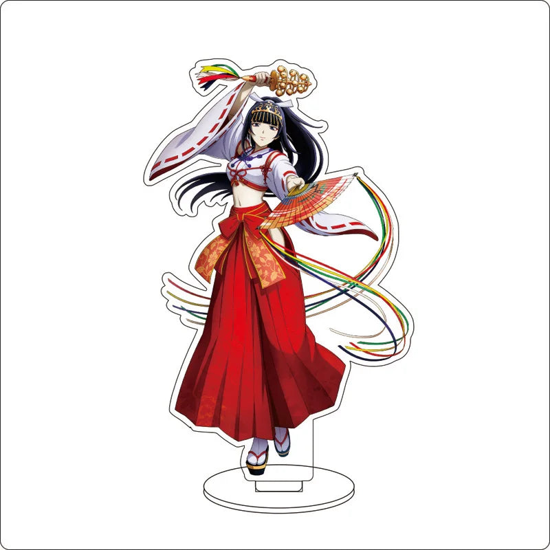 Anime Overlord Acrylic Stand Ornaments Ainz Ooal Gown Shalltear Bloodfallen albedo Cocytus Figure Stand Halloween Gifts