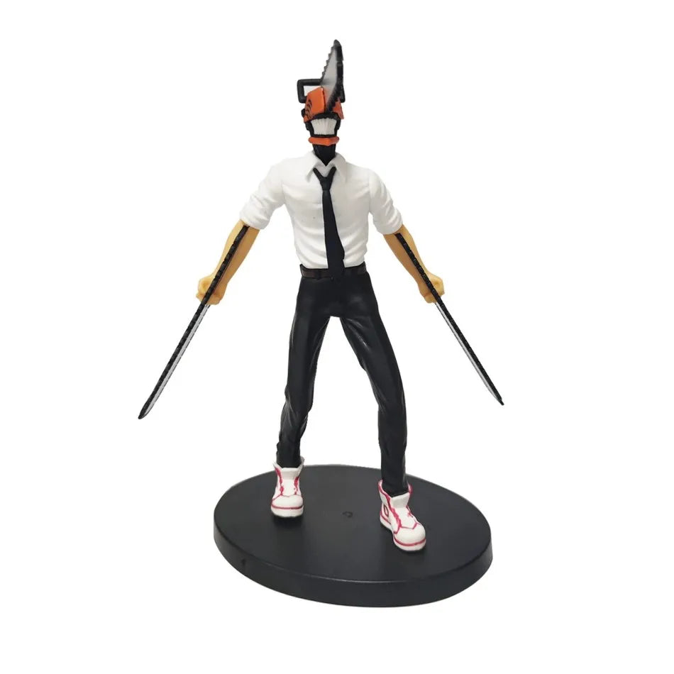 Man chainsaw denji anime figure denji/power action figure 1560 chainsaw man denji statuette adult model collectible doll toy