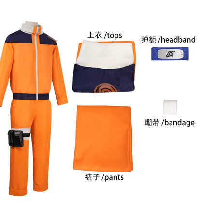 Naruto Uzumaki Cosplay Costume