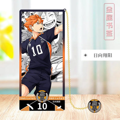 Haikyu!! Volleyball Metal Bookmark