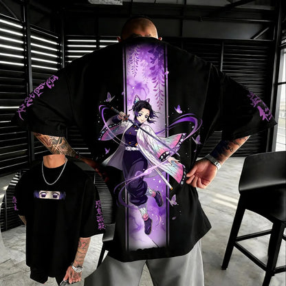 Demon Slayer Kochou Shinobu Oversized T-Shirt