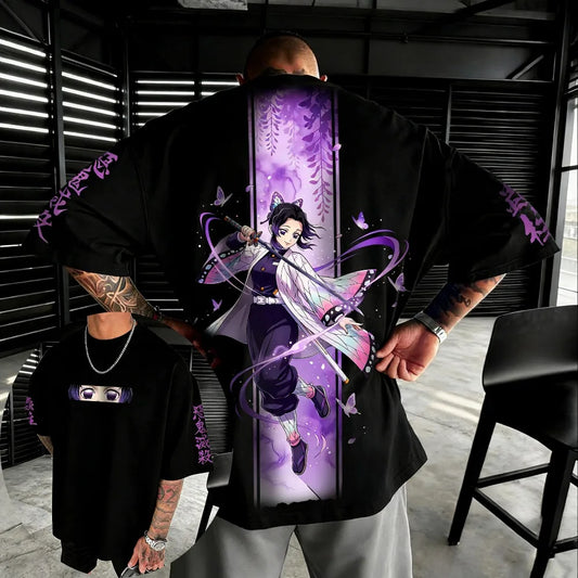 Demon Slayer Kochou Shinobu Oversized T-Shirt