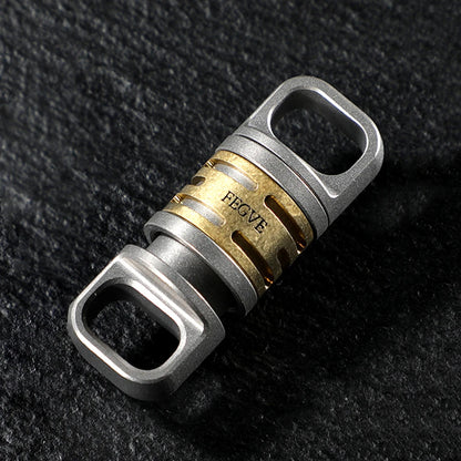 Quickdraw Keychain Luxury Titanium Spin Connection for Car Key Ring Holder Men EDC Buckle Unpacking Tool Father's Day Male Gift