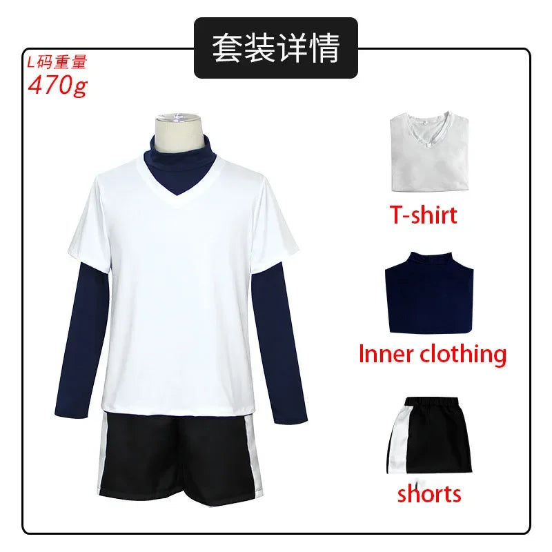 Hunter X Hunter Killua Zoldyck Cosplay Costume