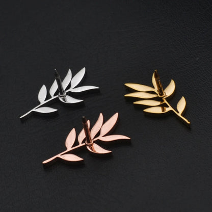 Wholesale Men's Lapel Brooches, Fashionable Olive Branch Accessory Pins, Stainless Steel Fashion Accessories, Gift Jewelry