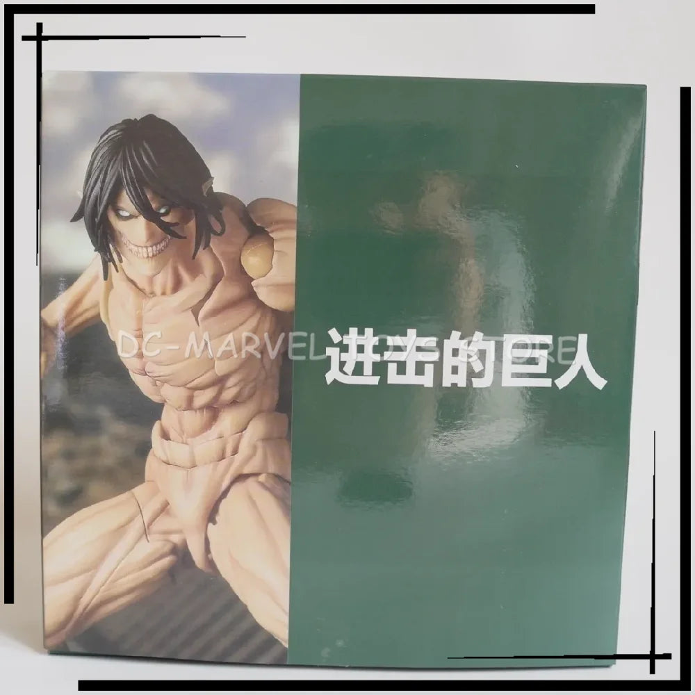 In Stock Arkham Factory Kaiyodo Revoltech Amazing Yamaguchi Attack On Titan Eren Ko Model Anime Action Collection Figures Toys