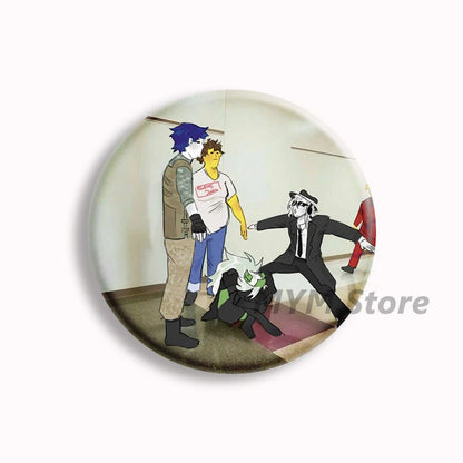 Forsaken Telamon Button Pin