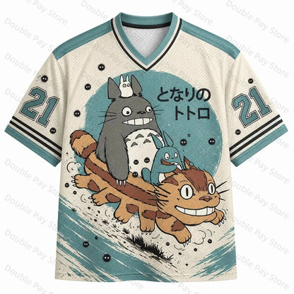 My Neighbor Totoro V-Neck Jersey