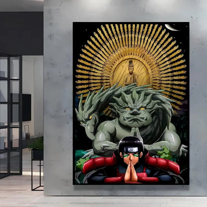 Print on Canvas Wall Art Naruto Uchiha Itachi Poster HD Cartoon Pictures Home Living Room Decoration Paintings Holiday Gifts