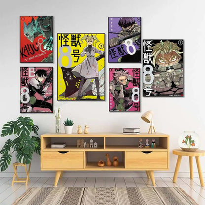 Kaiju No. 8 Vintage Poster
