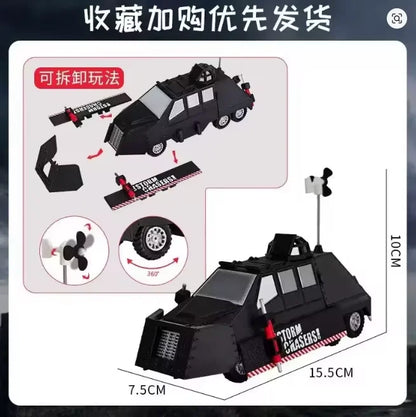 New Storm Chaser TIV2 Tornado Intercept Vehicle Model Creative Collector Car Ornament Gift For Weather Hobby & Vehicle Toy Fans