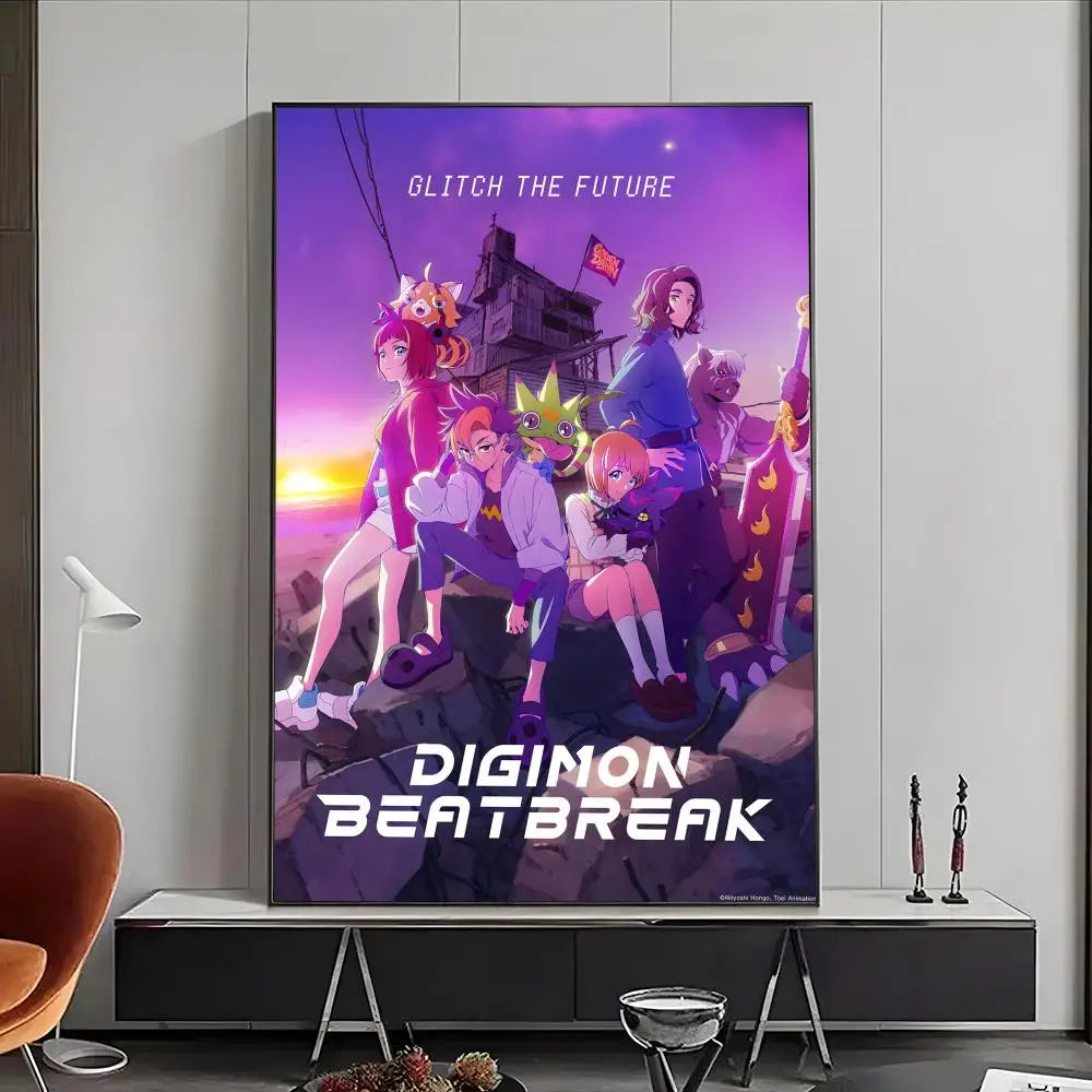 Digimon Poster Wall Art