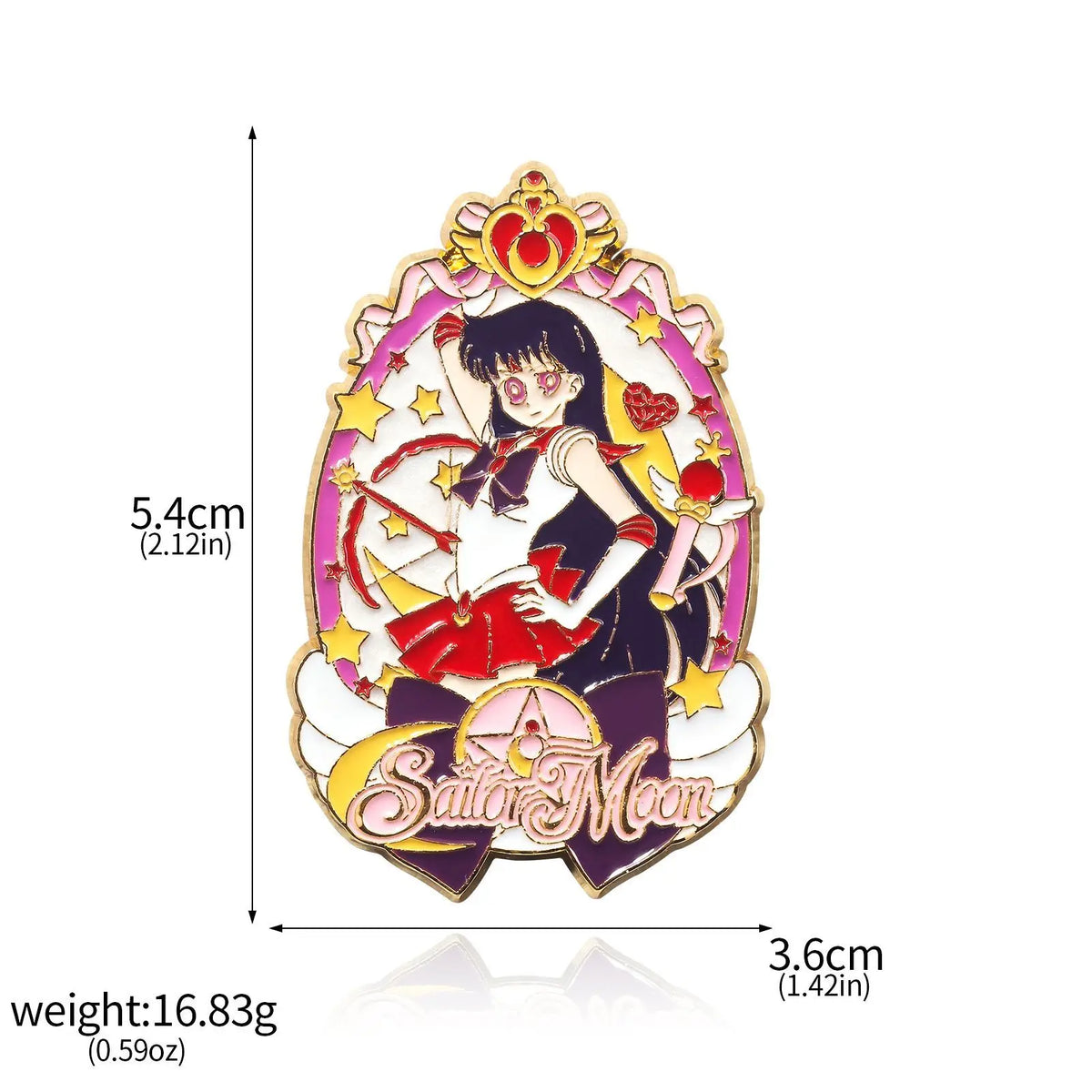 Sailor Moon Tsukino Usagi Enamel Keychain