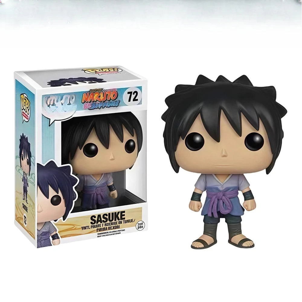 Desktop Decoration Anime popstyle OROCHIMARU PAIN Hinata Sasuke Itachi Kakashi Obito Vinyl Action Figure Toys Xmas Gift