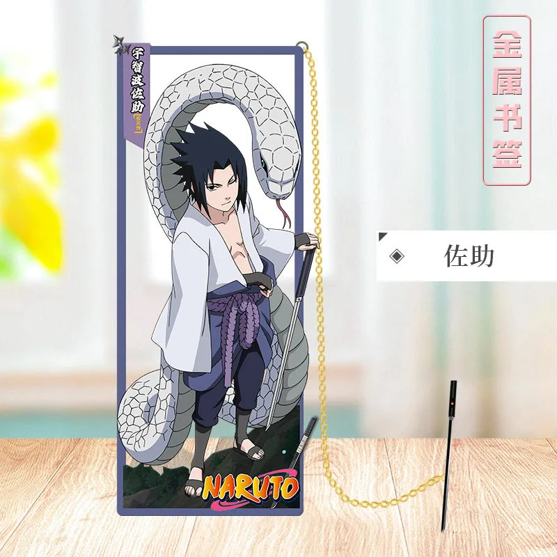 Naruto Sasuke Metal Bookmark