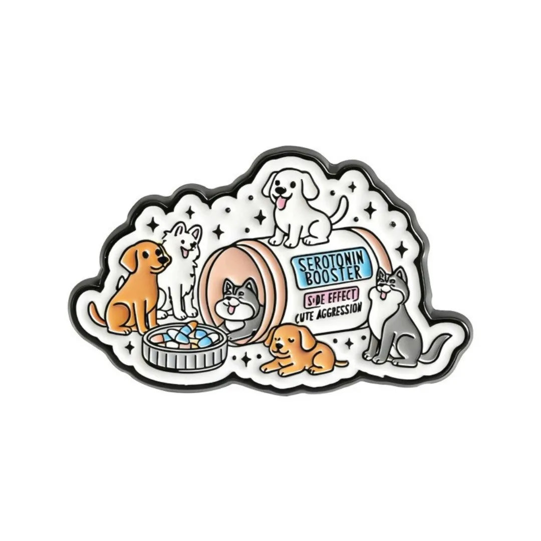 Animal Cartoon Enamel Pin