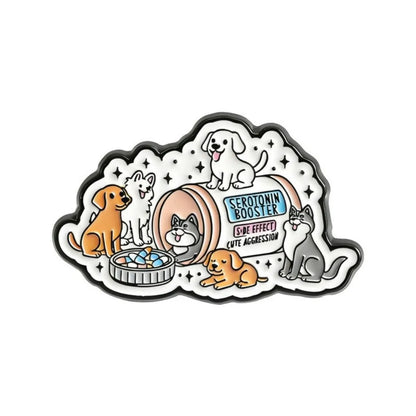 Animal Cartoon Enamel Pin