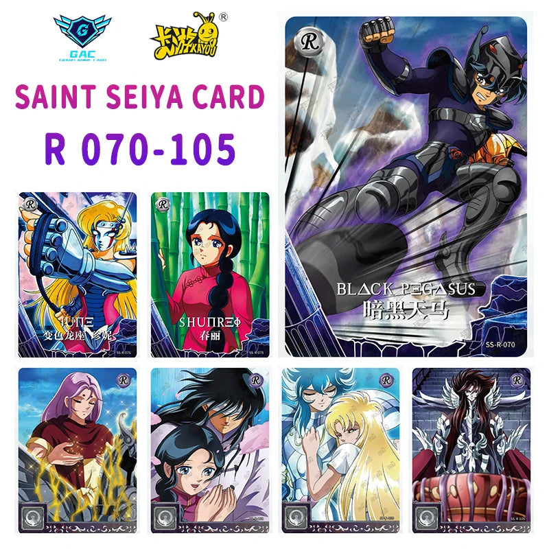 Kayou Saint Seiya Card Full Series Rare BP MR QR UR PR AR SSR SR R UTR Card Anime Collection Card Game Children's Toy Gift