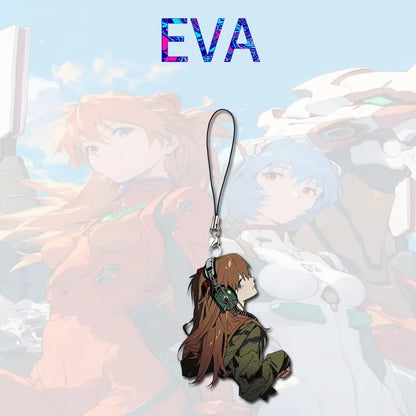 Evangelion Asuka Keychain