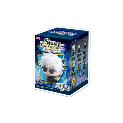 Genuine EAKI Jujutsu Kaisen Figurine Blind Box PVC Anime Action Figure Gojo Satoru Geto Suguru Fushiguro Toji Toy Gift