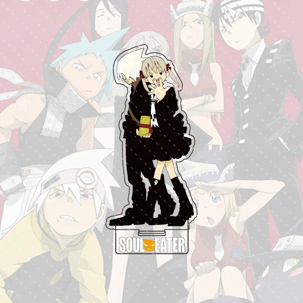 Anime“Soul Eater”Acrylic Character Tsugumi Harudori, Kid Standing Model Stand Exquisite Desktop Decoration Halloween Gift 15CM